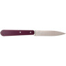 Нож столовый OPINEL №112, деревянная рукоять, блистер, нержавеющая сталь, сливовый 001914